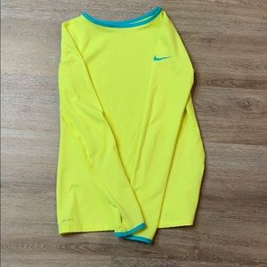 Kids Large Nike Long Sleeve Dri-fit Shirt